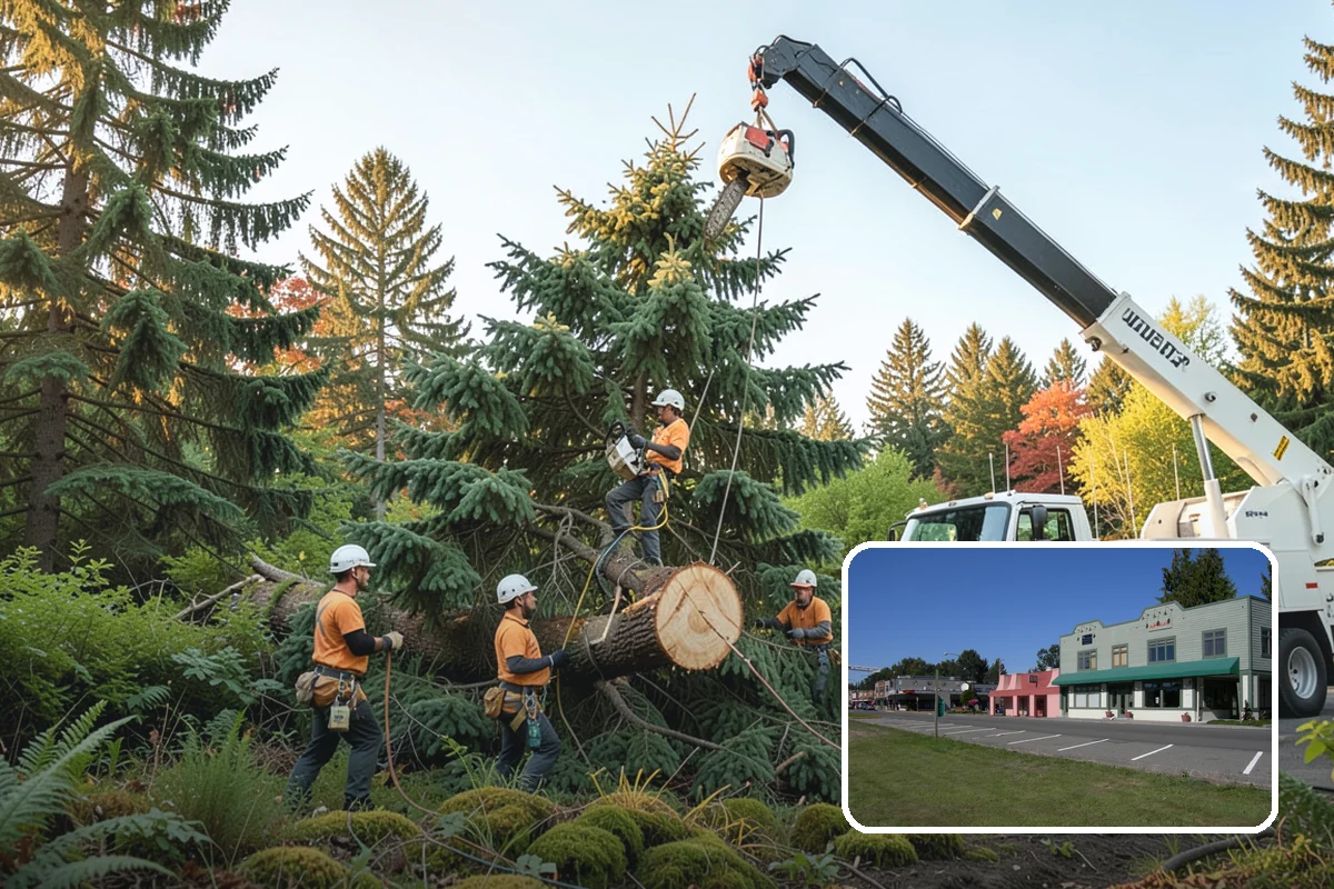 Static cabling installation in Snoqualmie, King County, WA - Reduces the risk of limb or stem failure