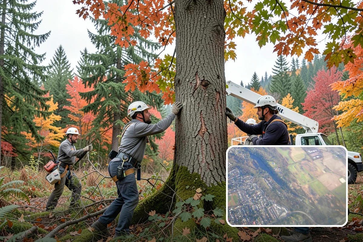Storm-damaged tree removal in Algona, King County, WA - Removes safety hazards and reduces liability