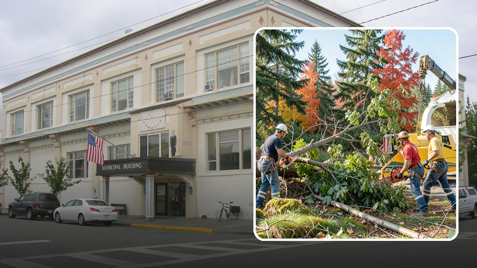 Storm-damaged tree removal in Anacortes, Skagit County, WA - The removal of trees damaged by high winds, snow, ice, or lightning.