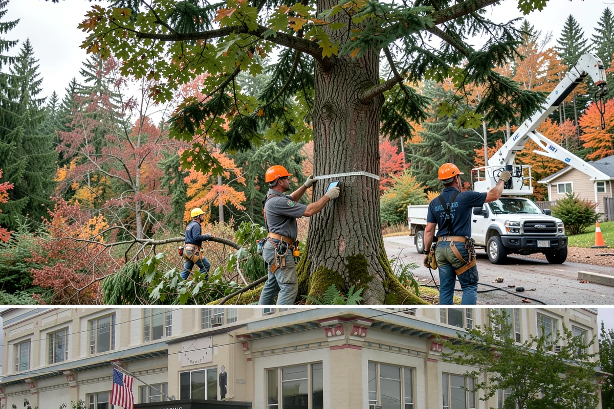 Storm-damaged tree removal in Anacortes, Skagit County, WA - This service is performed after severe weather events such as high winds, snow, ice, or lightning occur throughout the year in...