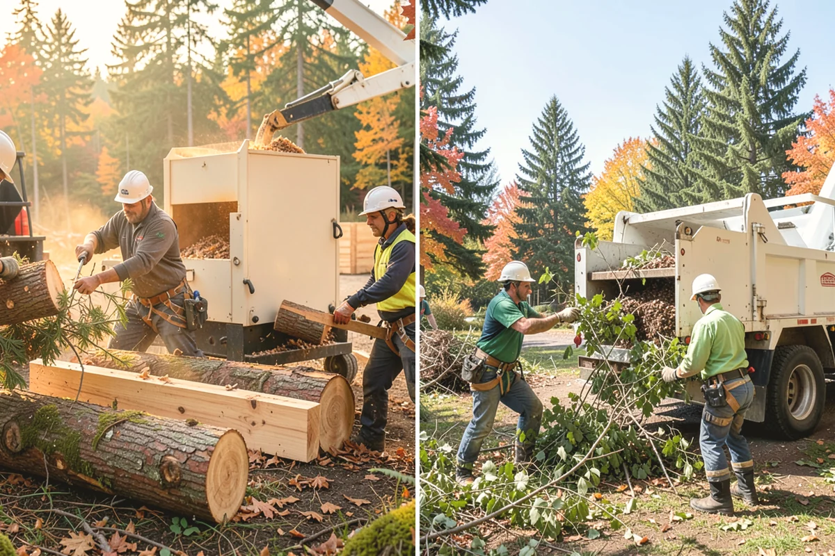 Storm-damaged tree removal in Burien, King County, WA - On-site assessment and hazard evaluation