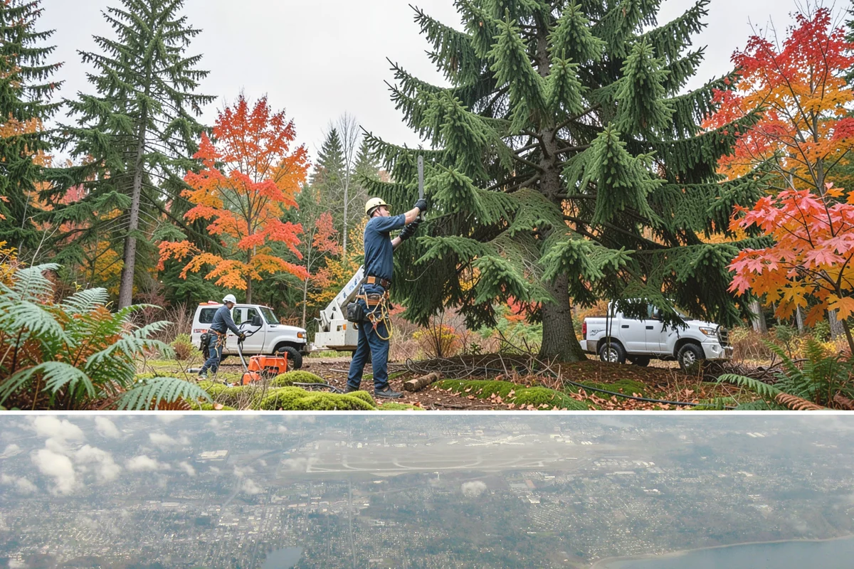 Storm-damaged tree removal in Burien, King County, WA - This service is performed after severe weather events such as high winds, snow, ice, or lightning occur throughout the year in...