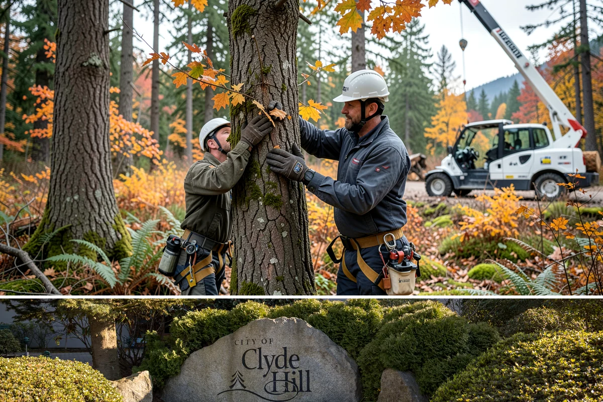 Storm-damaged tree removal in Clyde Hill, King County, WA - This service is performed after severe weather events such as high winds, snow, ice, or lightning occur throughout the year in...