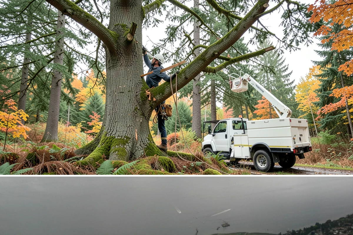 Storm-damaged tree removal in Des Moines, King County, WA - This service is performed after severe weather events such as high winds, snow, ice, or lightning occur throughout the year in...