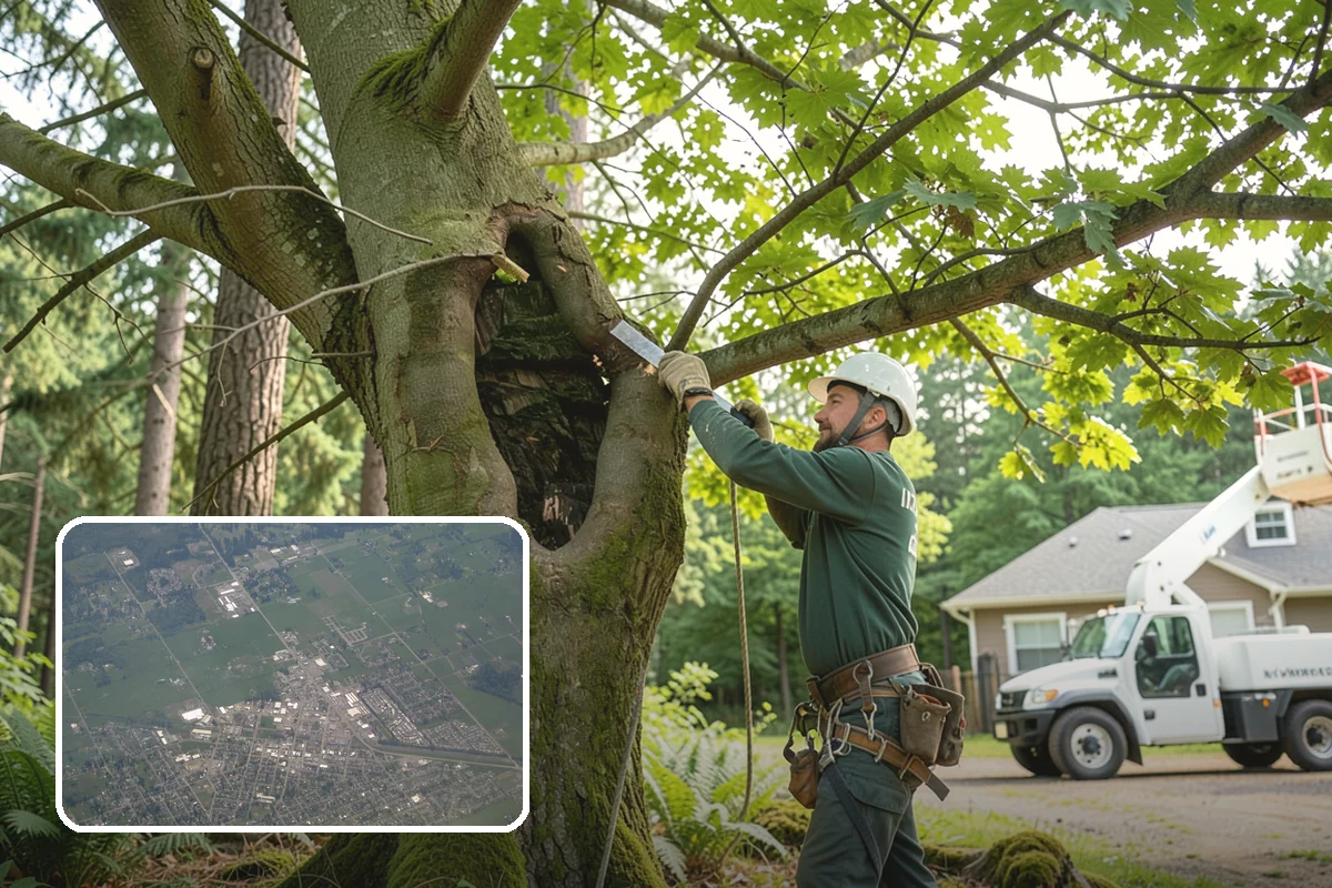 Storm-damaged tree removal in Enumclaw, King County, WA - Removes safety hazards and reduces liability