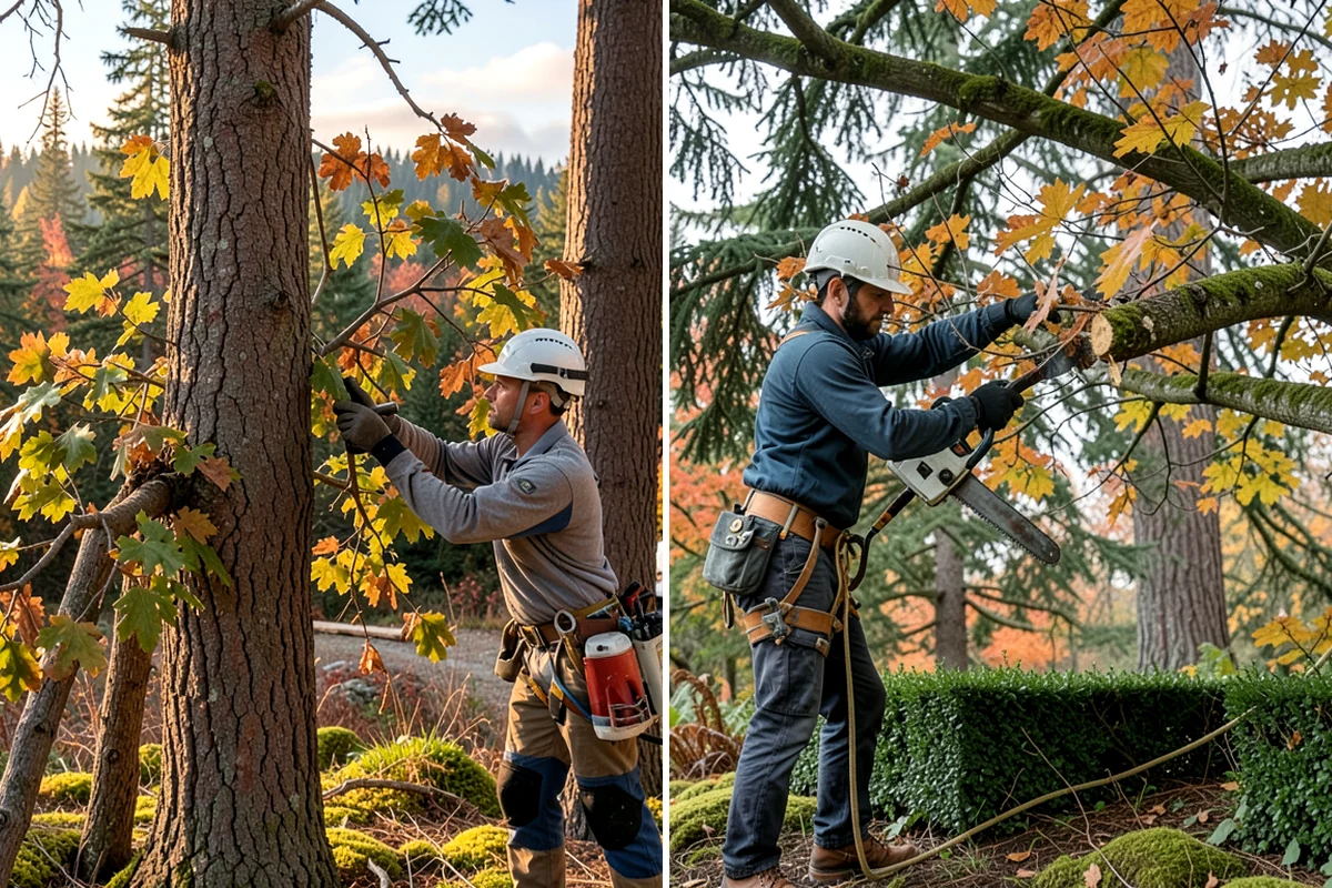 Storm-damaged tree removal in Everett, Snohomish County, WA - On-site assessment and hazard evaluation