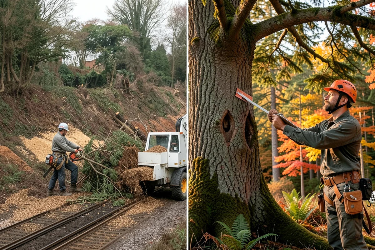 Storm-damaged tree removal in Federal Way, King County, WA - On-site assessment and hazard evaluation