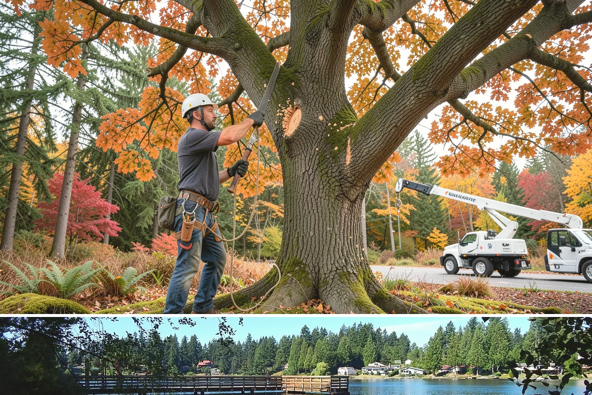 Storm-damaged tree removal in Federal Way, King County, WA - This service is performed after severe weather events such as high winds, snow, ice, or lightning occur throughout the year in...