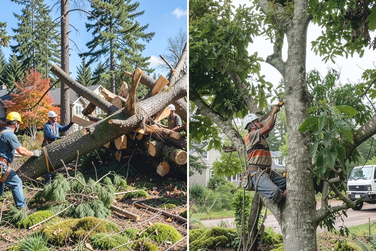 Storm-damaged tree removal in Gold Bar, Snohomish County, WA - On-site assessment and hazard evaluation