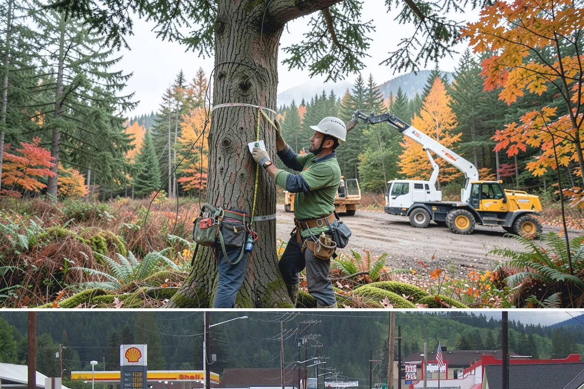 Storm-damaged tree removal in Granite Falls, Snohomish County, WA - This service is performed after severe weather events such as high winds, snow, ice, or lightning occur throughout the year in...