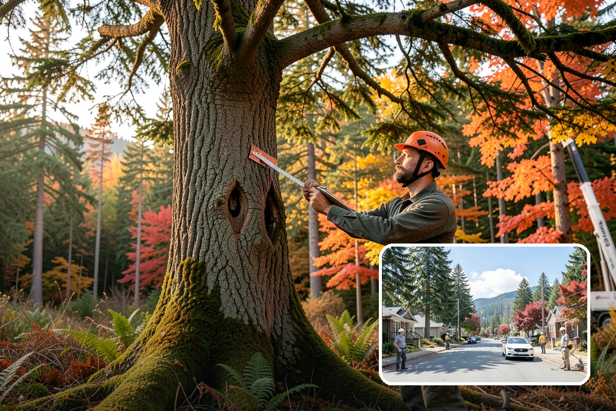 Storm-damaged tree removal in Hunts Point, King County, WA - Removes safety hazards and reduces liability