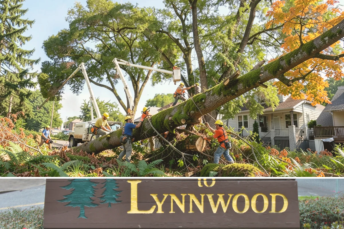 Storm-damaged tree removal in Lynnwood, Snohomish County, WA - This service is performed after severe weather events such as high winds, snow, ice, or lightning occur throughout the year in...