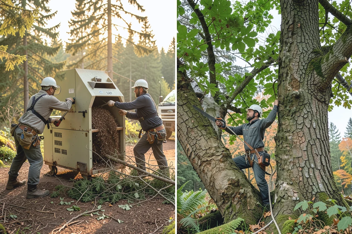 Storm-damaged tree removal in Marysville, Snohomish County, WA - On-site assessment and hazard evaluation