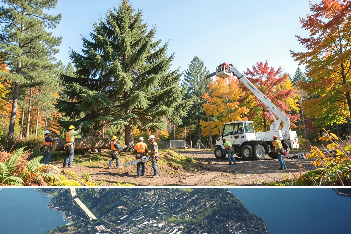 Storm-damaged tree removal in Mercer Island, King County, WA - This service is performed after severe weather events such as high winds, snow, ice, or lightning occur throughout the year in...
