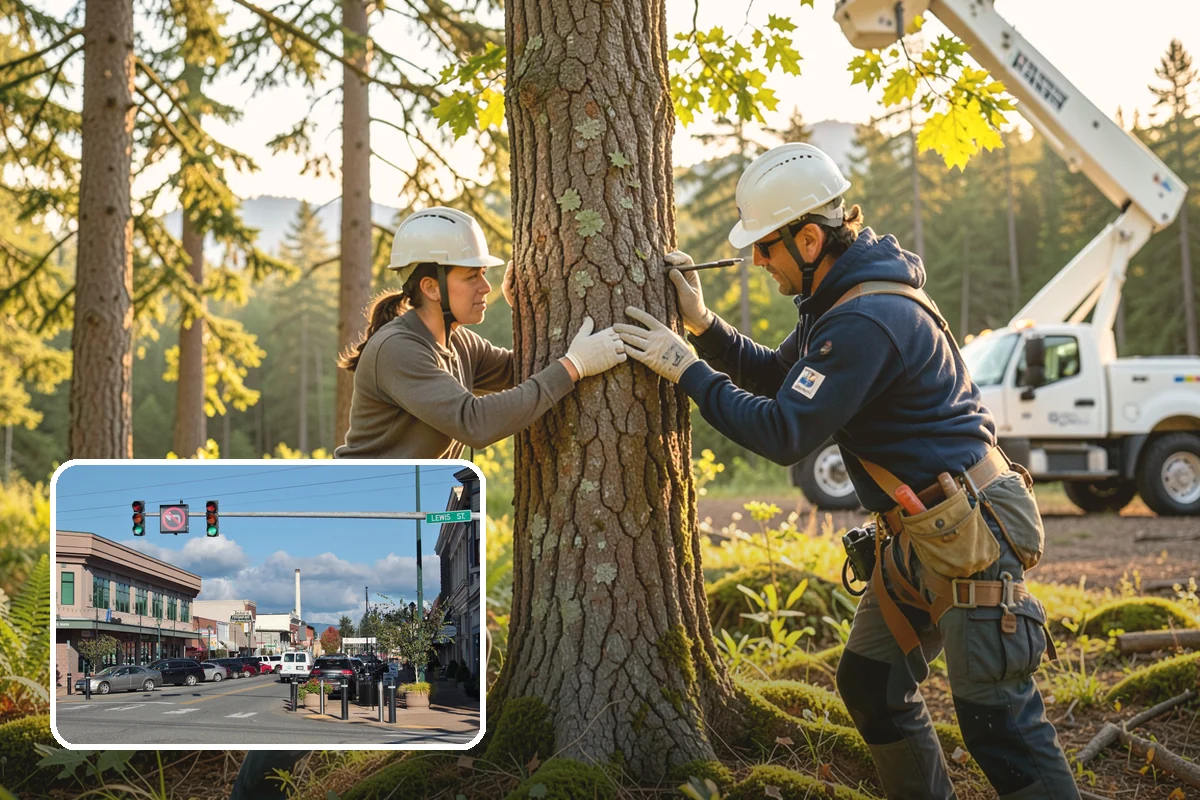 Storm-damaged tree removal in Monroe, Snohomish County, WA - Removes safety hazards and reduces liability