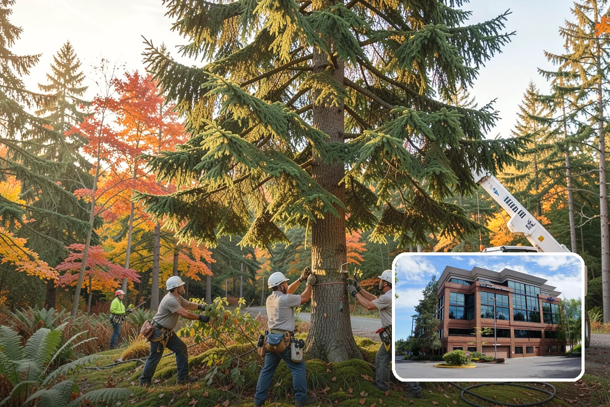 Storm-damaged tree removal in Mountlake Terrace, Snohomish County, WA - Removes safety hazards and reduces liability