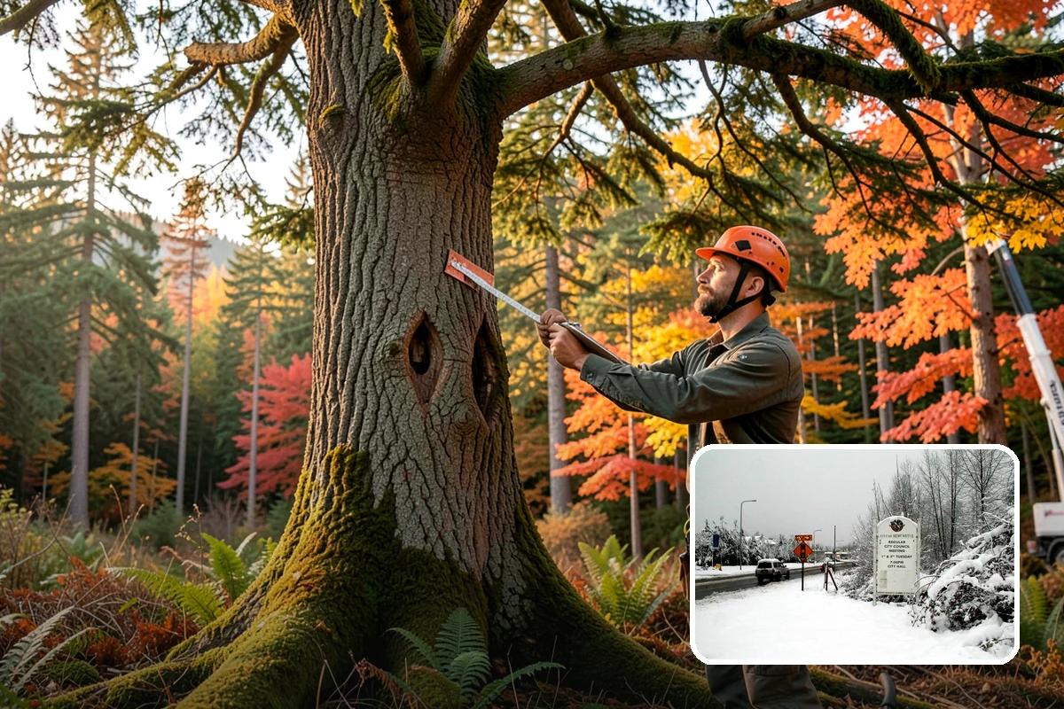 Storm-damaged tree removal in Newcastle, King County, WA - Removes safety hazards and reduces liability
