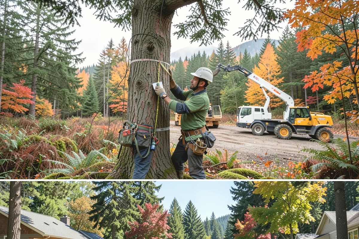 Storm-damaged tree removal in Orting, Pierce County, WA - This service is performed after severe weather events such as high winds, snow, ice, or lightning occur throughout the year in...