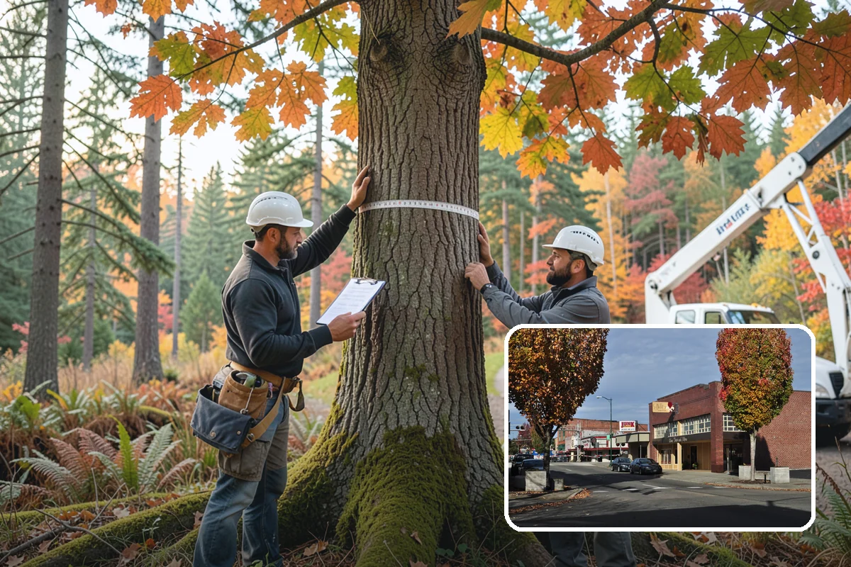 Storm-damaged tree removal in Puyallup, Pierce County, WA - Removes safety hazards and reduces liability