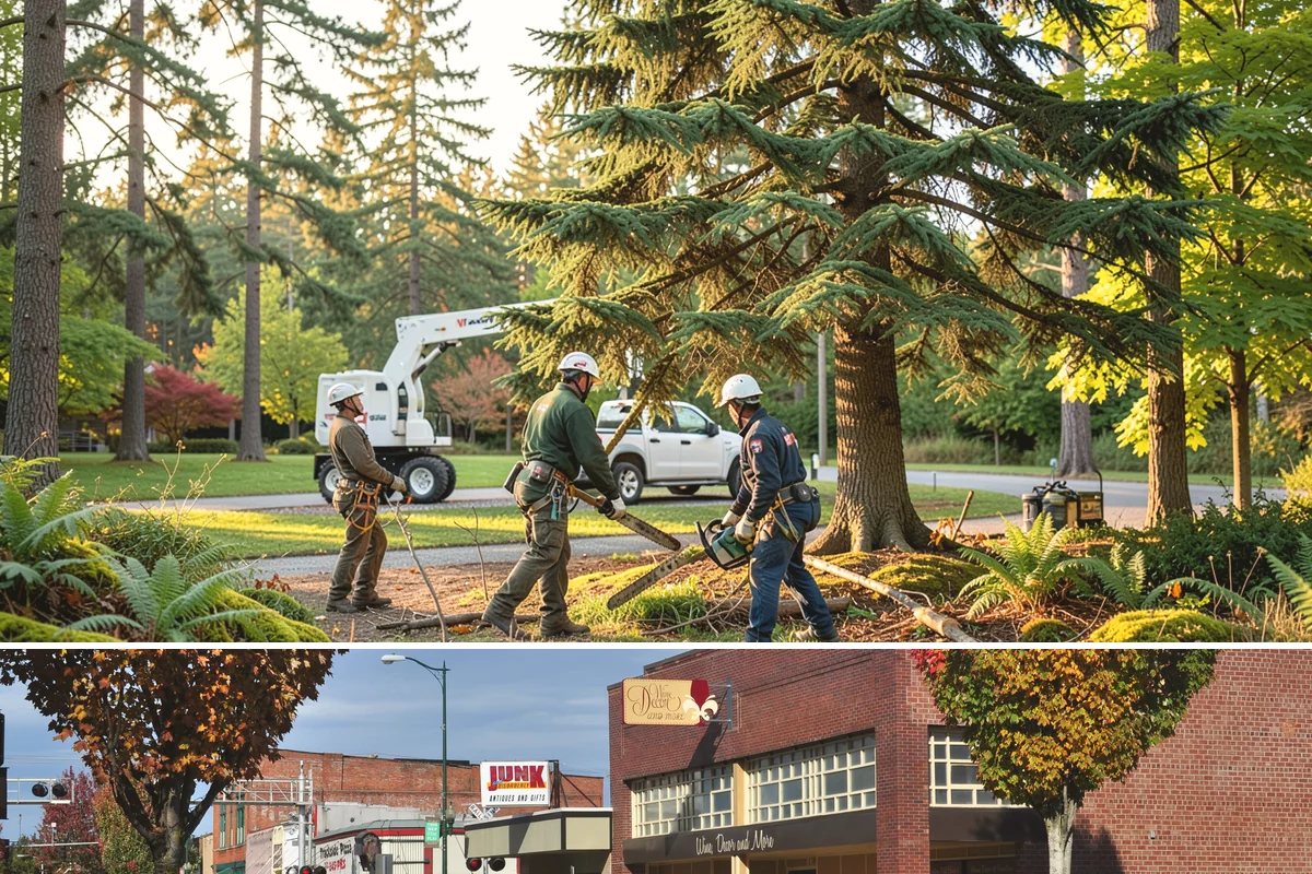 Storm-damaged tree removal in Puyallup, Pierce County, WA - This service is performed after severe weather events such as high winds, snow, ice, or lightning occur throughout the year in...