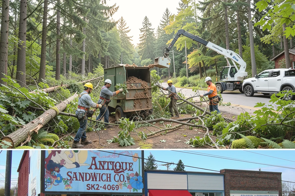 Storm-damaged tree removal in Ruston, Pierce County, WA - This service is performed after severe weather events such as high winds, snow, ice, or lightning occur throughout the year in...
