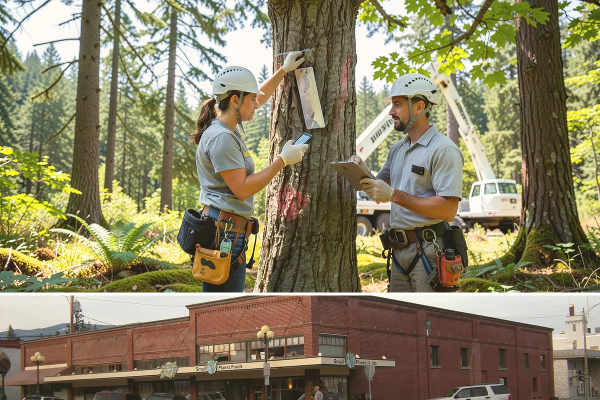 Storm-damaged tree removal in Sedro-Woolley, Skagit County, WA - This service is performed after severe weather events such as high winds, snow, ice, or lightning occur throughout the year in...