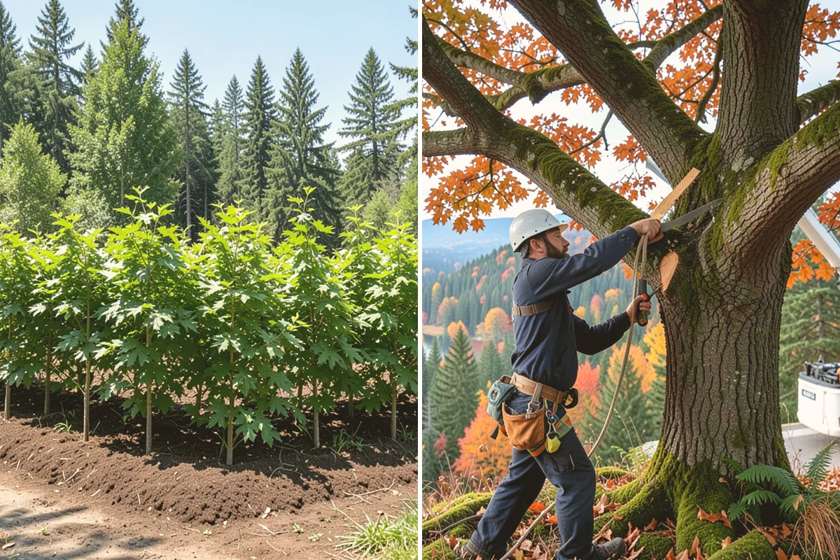 Storm-damaged tree removal in Stanwood, Snohomish County, WA - On-site assessment and hazard evaluation