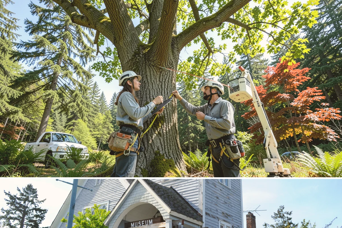 Storm-damaged tree removal in Steilacoom, Pierce County, WA - This service is performed after severe weather events such as high winds, snow, ice, or lightning occur throughout the year in...