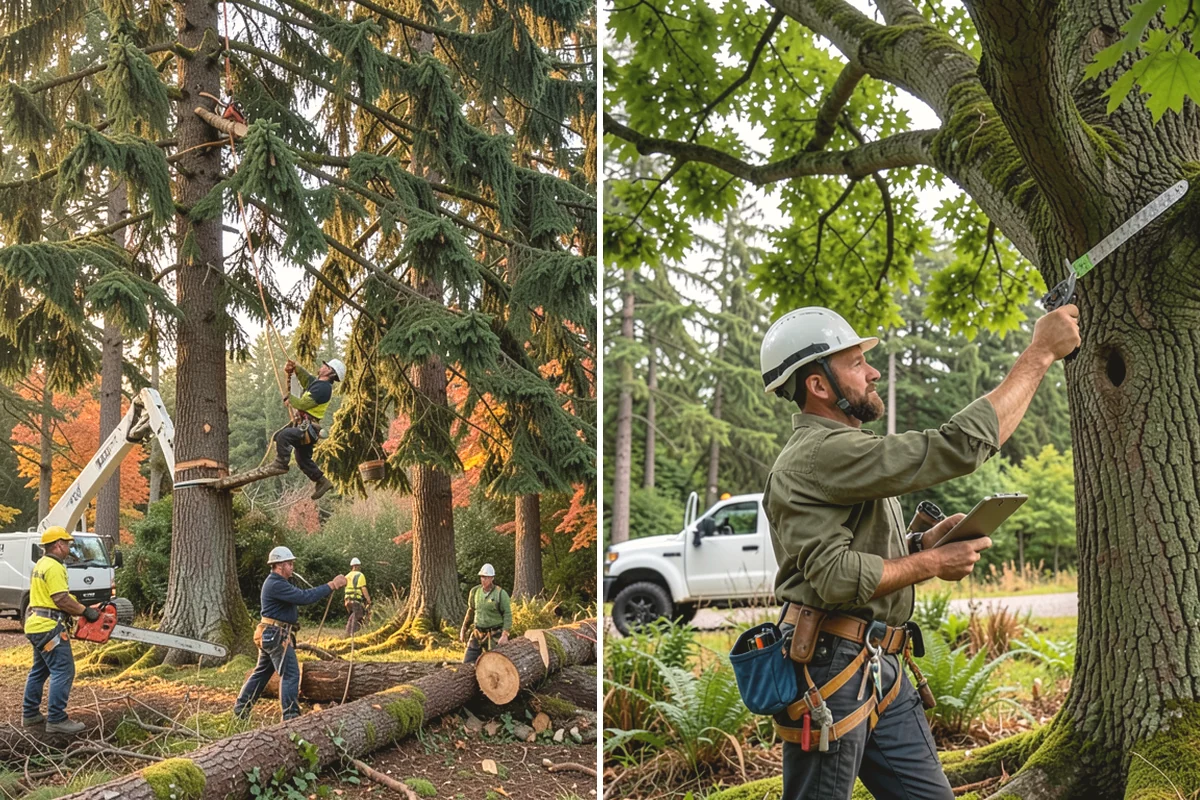 Storm-damaged tree removal in Tacoma, Pierce County, WA - On-site assessment and hazard evaluation