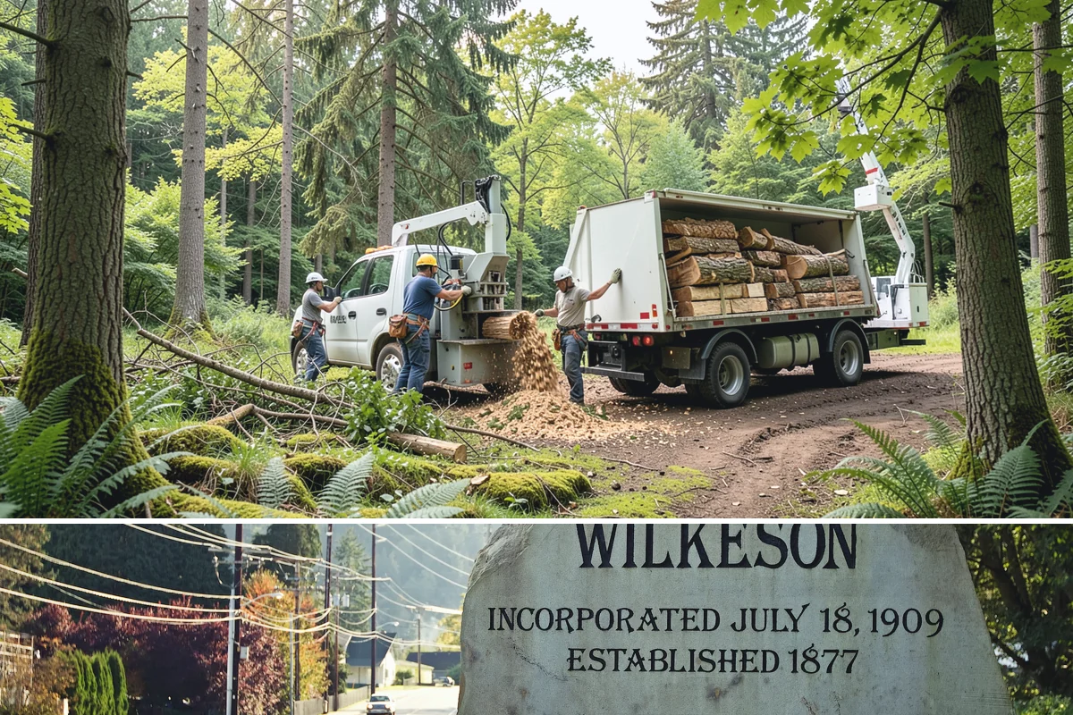 Storm-damaged tree removal in Wilkeson, Pierce County, WA - This service is performed after severe weather events such as high winds, snow, ice, or lightning occur throughout the year in...