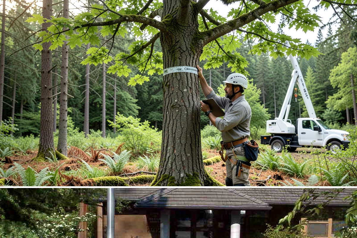 Storm-damaged tree removal in Yarrow Point, King County, WA - This service is performed after severe weather events such as high winds, snow, ice, or lightning occur throughout the year in...