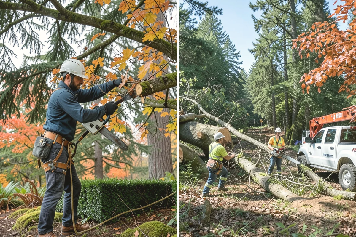 Structural pruning in Anacortes, Skagit County, WA - Assess canopy condition and pruning objectives