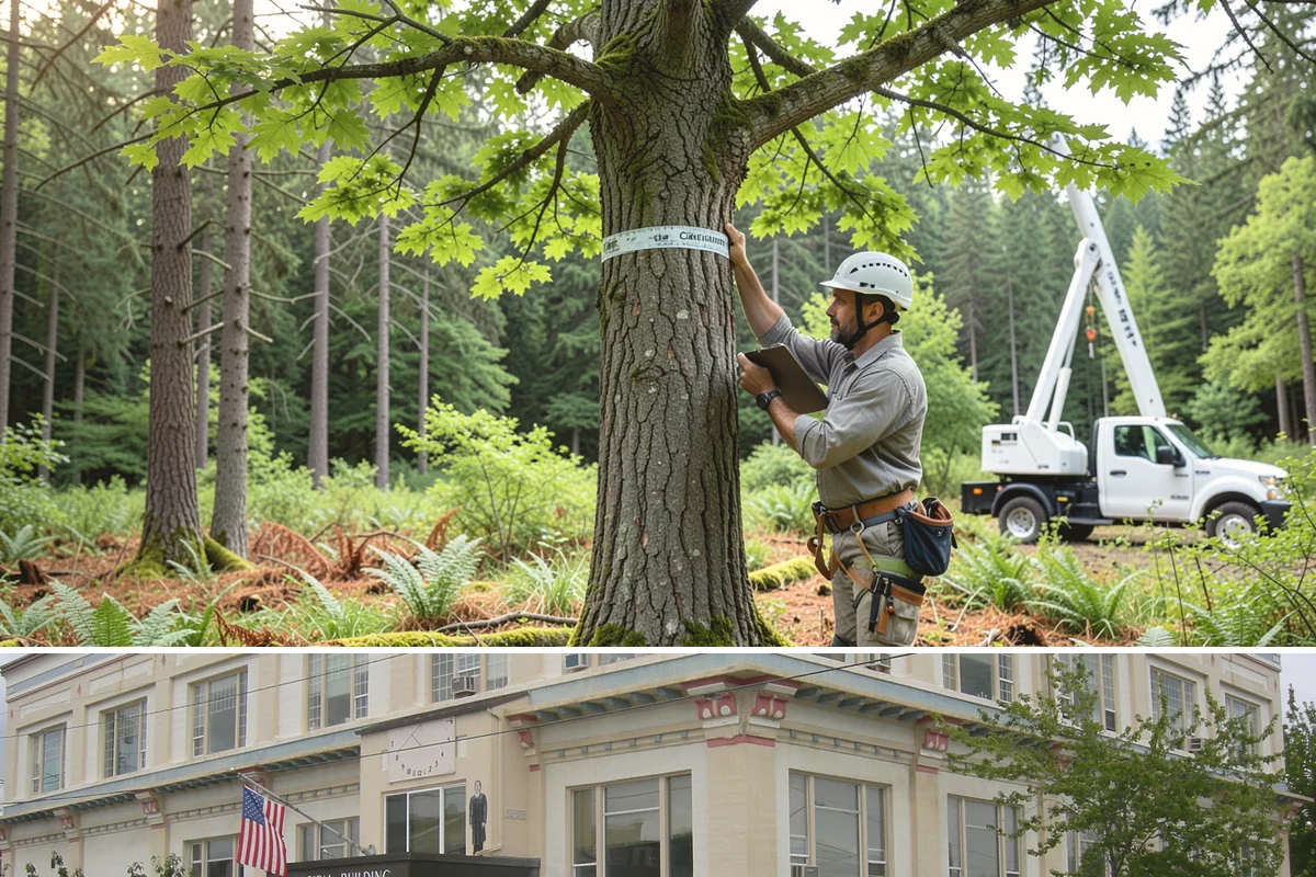 Structural pruning in Anacortes, Skagit County, WA - In the Puget Sound climate, structural pruning should be timed according to species-specific sensitivities to avoid stress on...