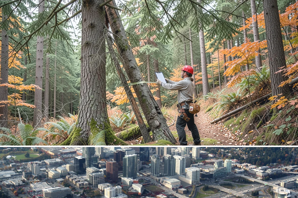 Structural pruning in Bellevue, King County, WA - In the Puget Sound climate, structural pruning should be timed according to species-specific sensitivities to avoid stress on...