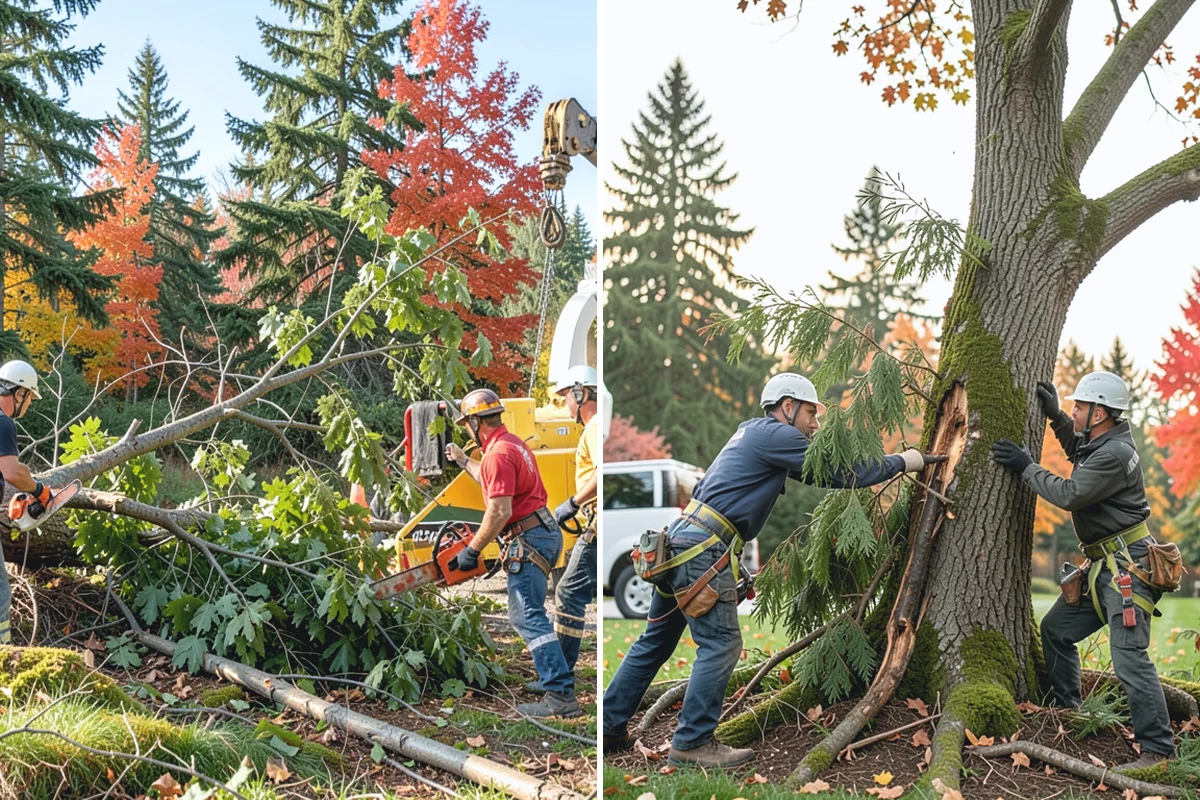 Structural pruning in Bonney Lake, Pierce County, WA - Assess canopy condition and pruning objectives