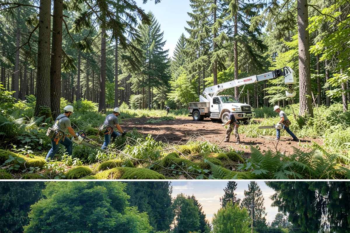 Structural pruning in Bonney Lake, Pierce County, WA - In the Puget Sound climate, structural pruning should be timed according to species-specific sensitivities to avoid stress on...