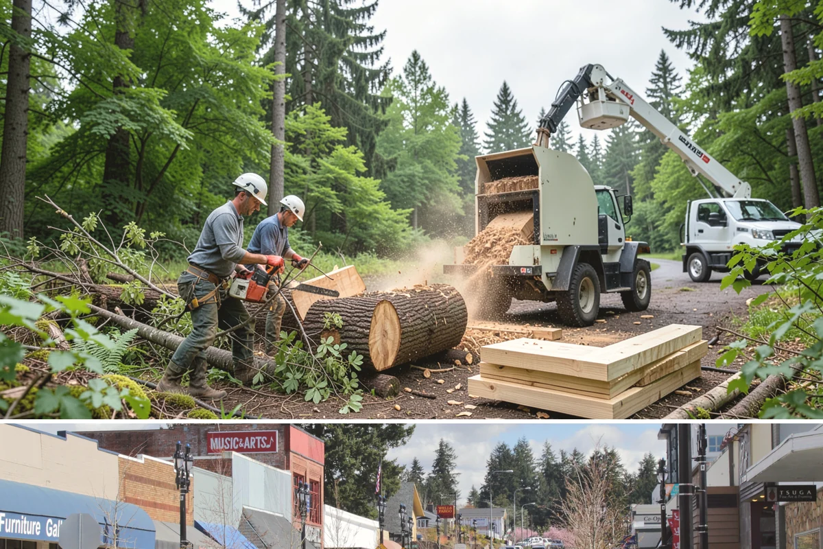 Structural pruning in Bothell, King County, WA - In the Puget Sound climate, structural pruning should be timed according to species-specific sensitivities to avoid stress on...