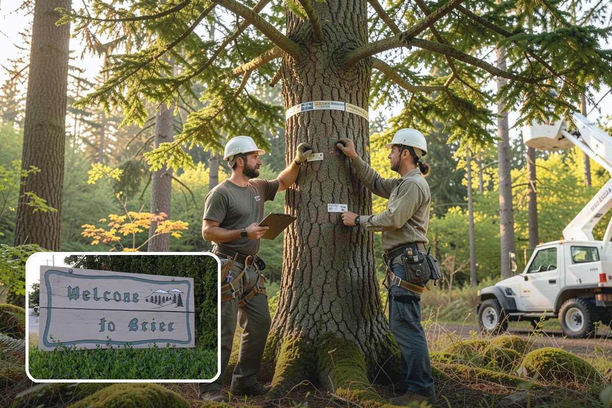 Structural pruning in Brier, Snohomish County, WA - Improves tree structure, health, and appearance
