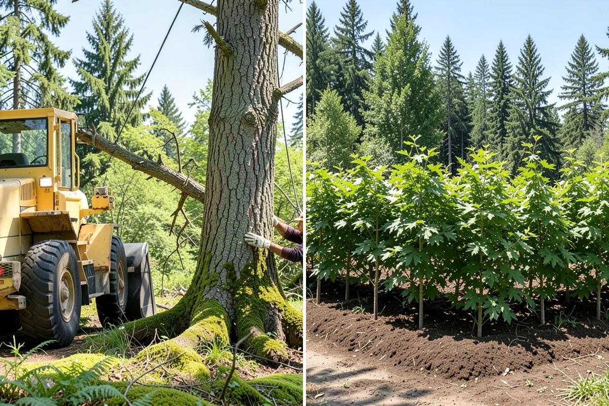Structural pruning in Concrete, Skagit County, WA - Assess canopy condition and pruning objectives