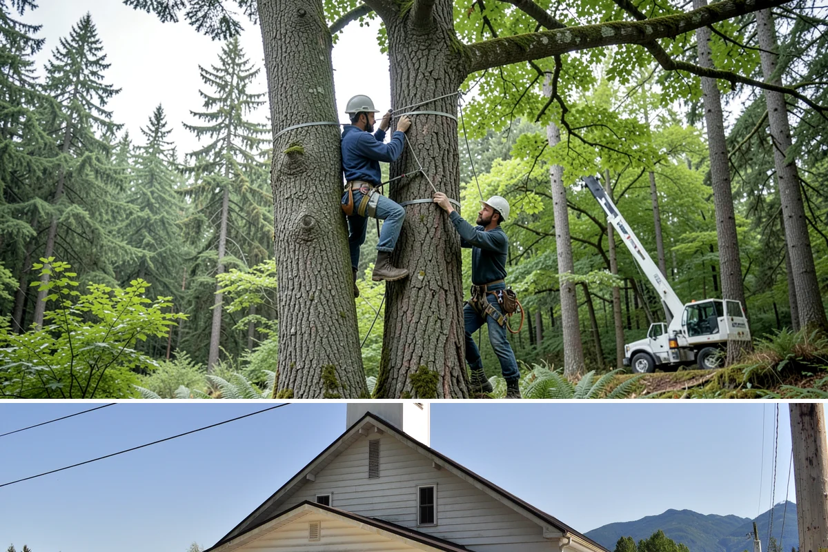 Structural pruning in Concrete, Skagit County, WA - In the Puget Sound climate, structural pruning should be timed according to species-specific sensitivities to avoid stress on...