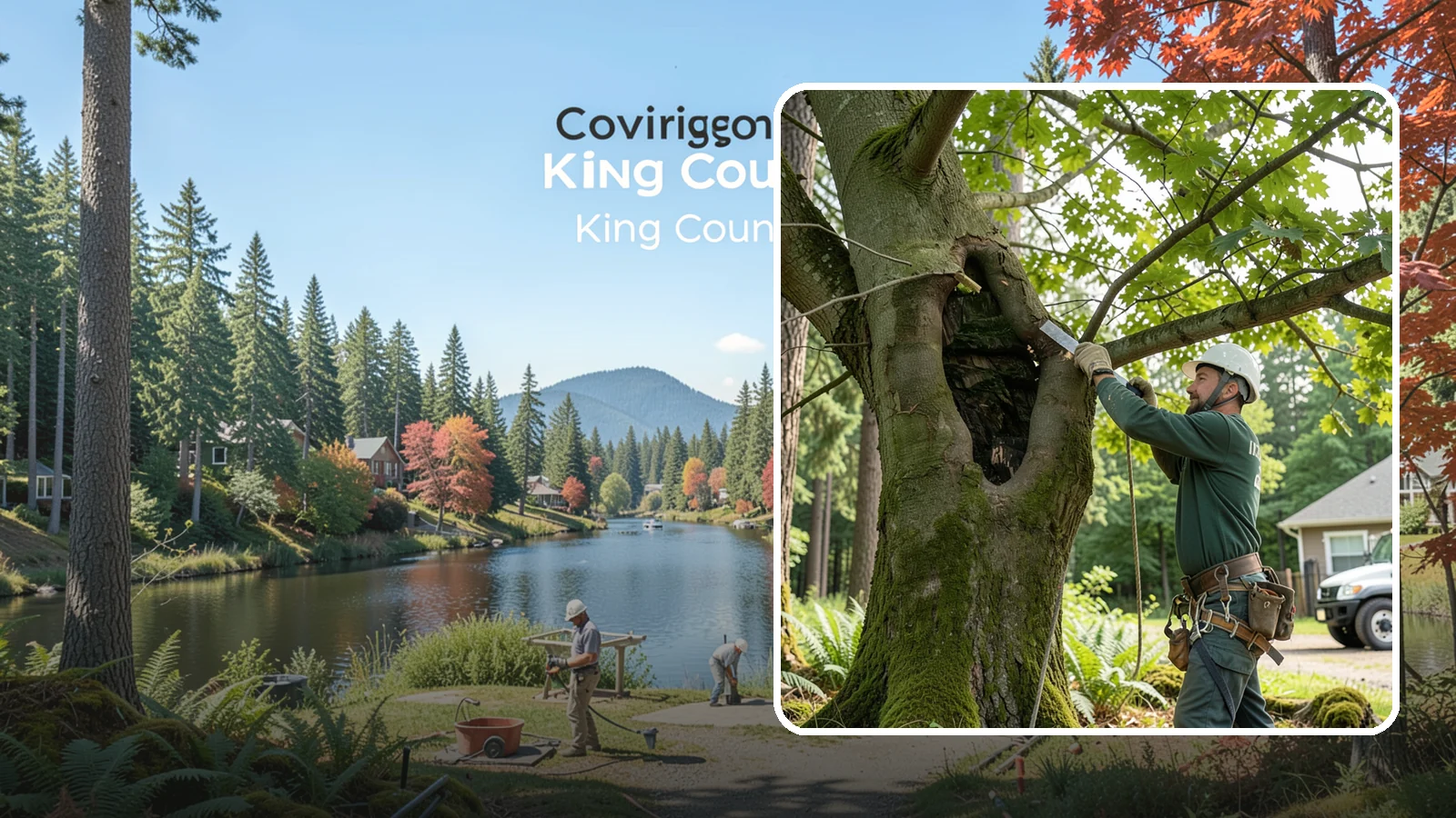 Structural pruning in Covington, King County, WA - Pruning that develops or corrects a tree's branch architecture.