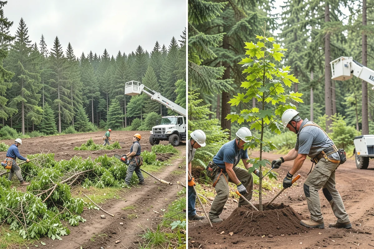 Structural pruning in Covington, King County, WA - Assess canopy condition and pruning objectives