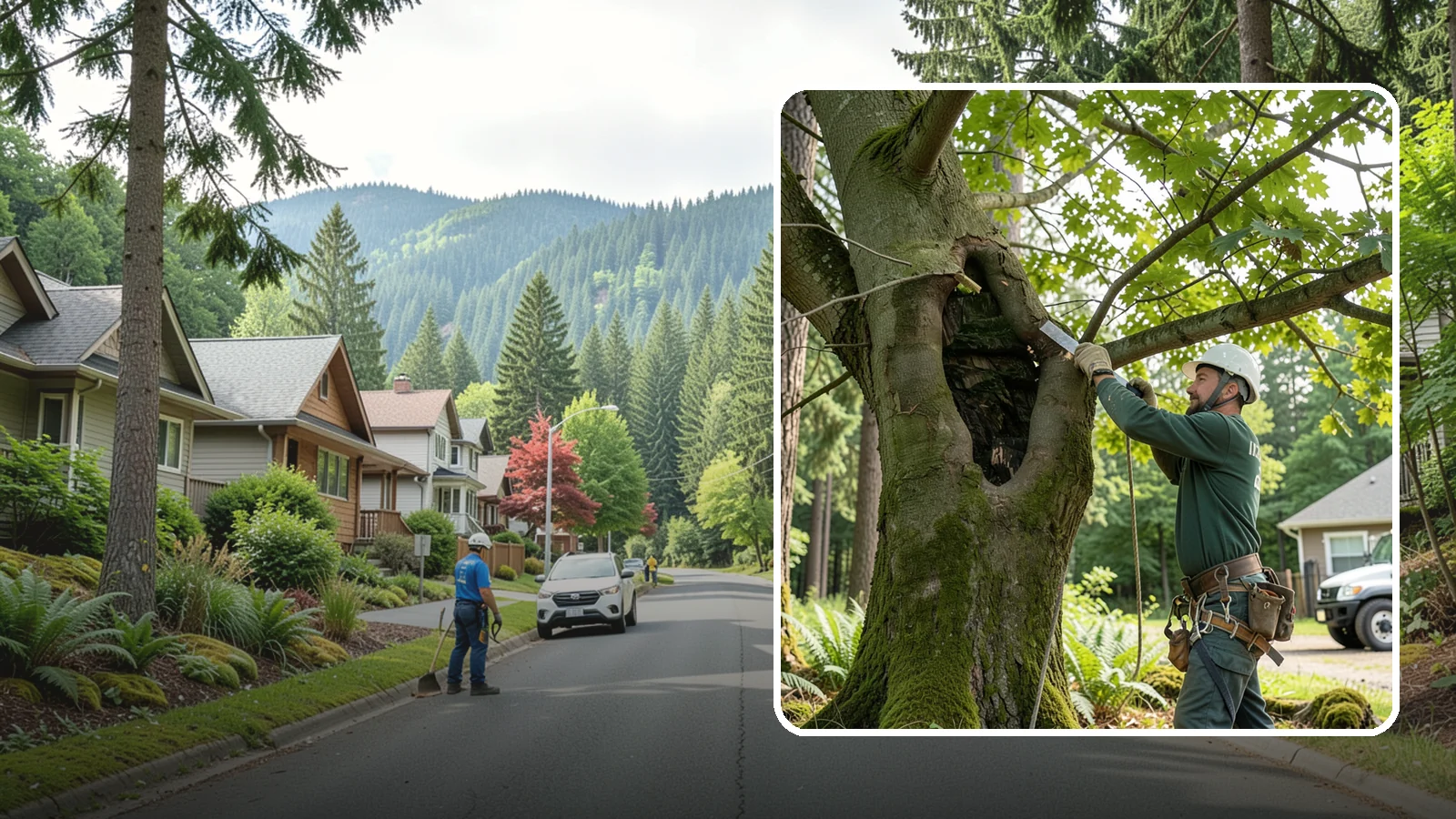 Structural pruning in Darrington, Snohomish County, WA - Pruning that develops or corrects a tree's branch architecture.