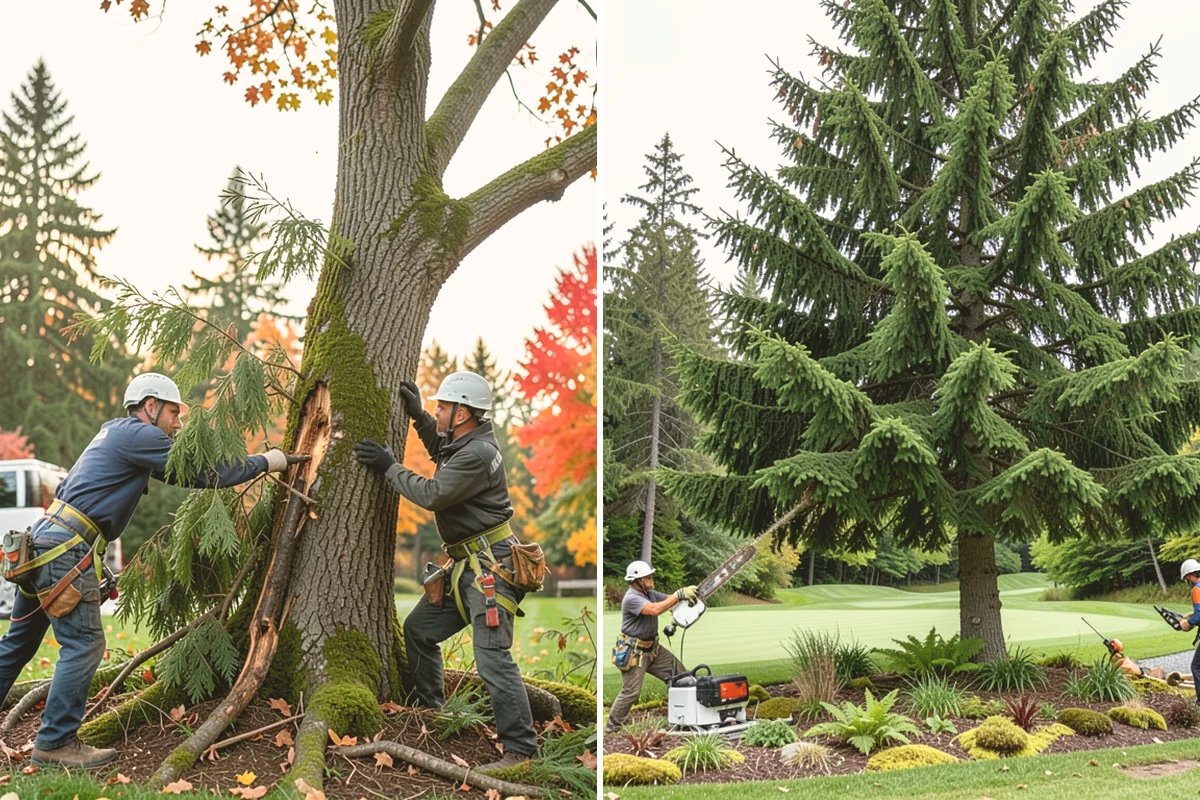 Structural pruning in Eatonville, Pierce County, WA - Assess canopy condition and pruning objectives