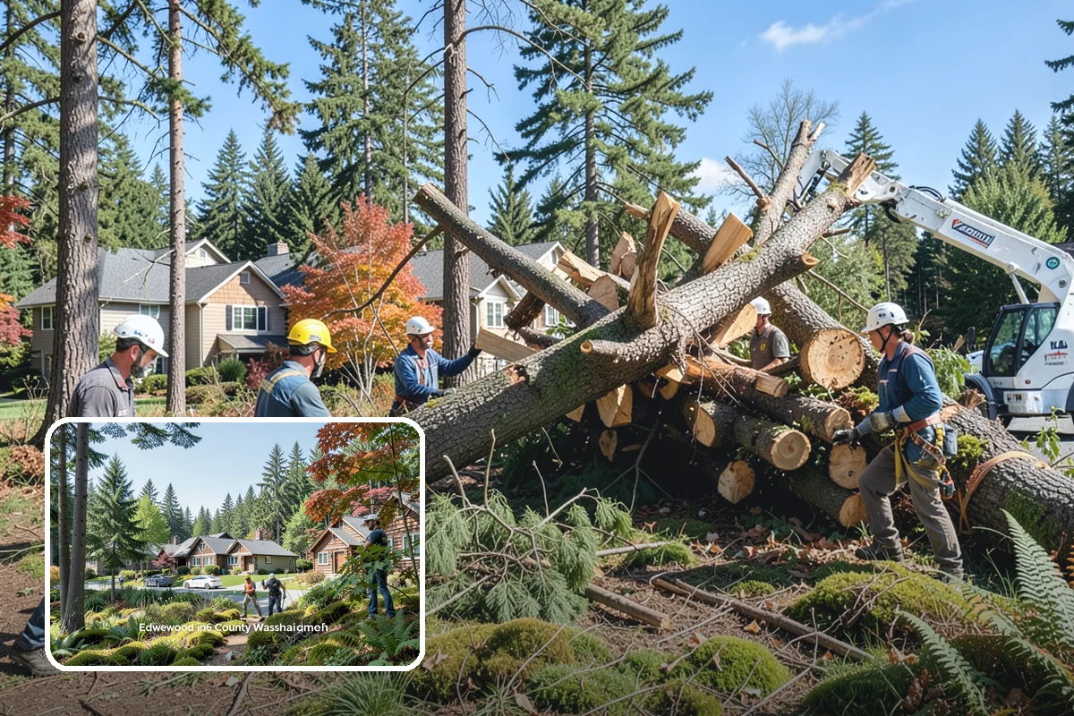 Structural pruning in Edgewood, Pierce County, WA - Improves tree structure, health, and appearance