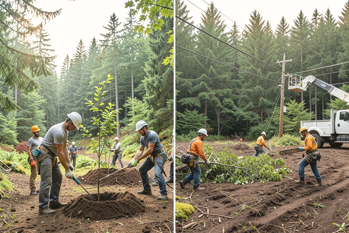 Structural pruning in Edgewood, Pierce County, WA - Assess canopy condition and pruning objectives