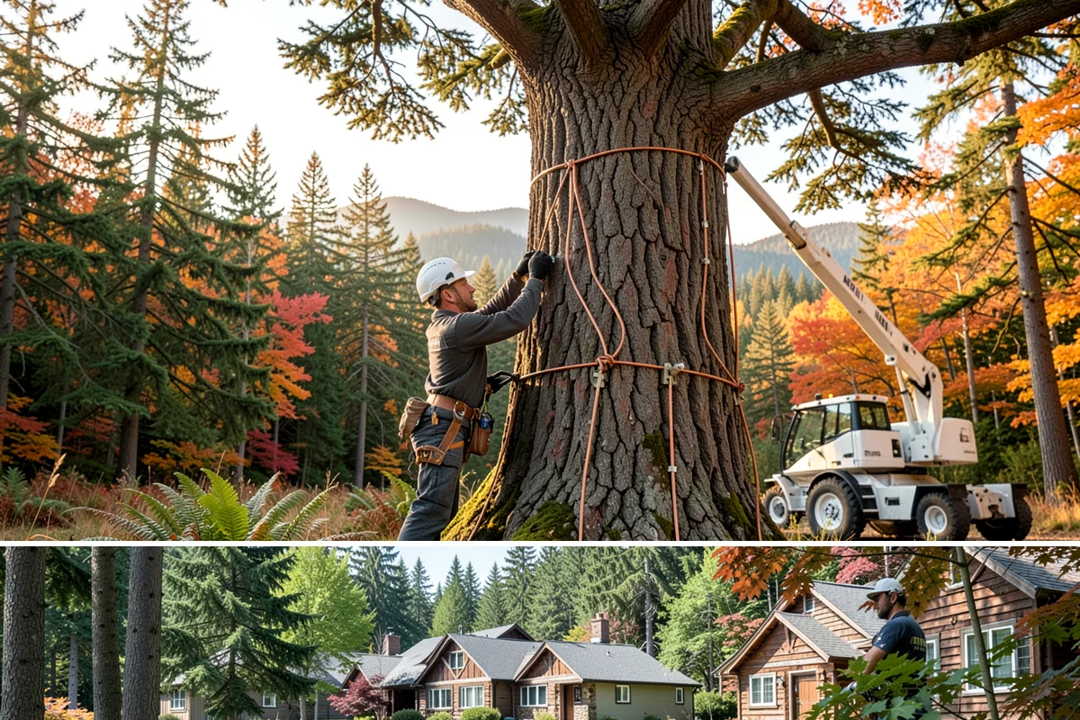 Structural pruning in Edgewood, Pierce County, WA - In the Puget Sound climate, structural pruning should be timed according to species-specific sensitivities to avoid stress on...