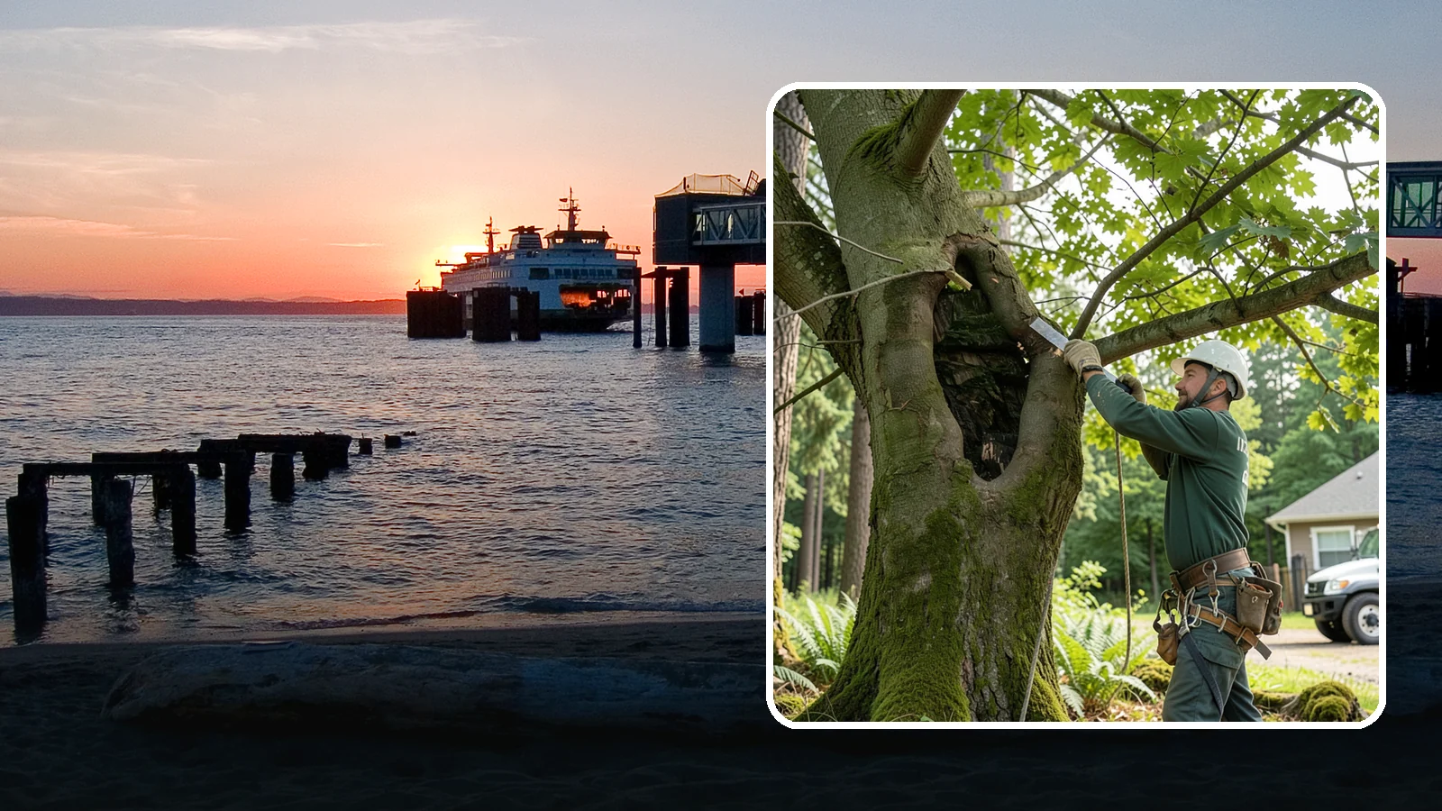Structural pruning in Edmonds, Snohomish County, WA - Pruning that develops or corrects a tree's branch architecture.