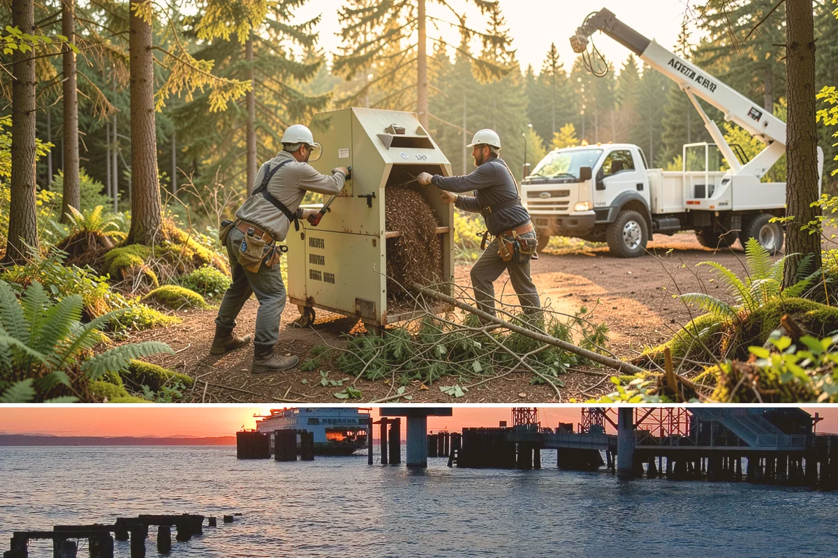 Structural pruning in Edmonds, Snohomish County, WA - In the Puget Sound climate, structural pruning should be timed according to species-specific sensitivities to avoid stress on...