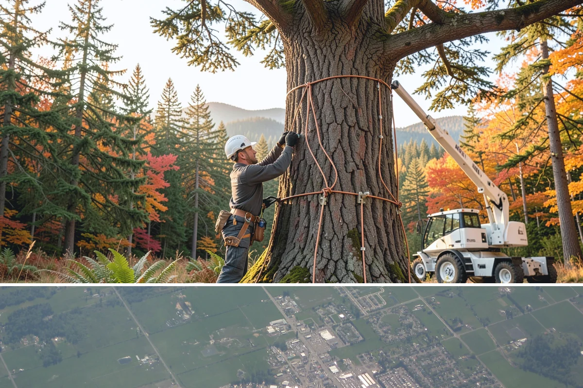 Structural pruning in Enumclaw, King County, WA - In the Puget Sound climate, structural pruning should be timed according to species-specific sensitivities to avoid stress on...